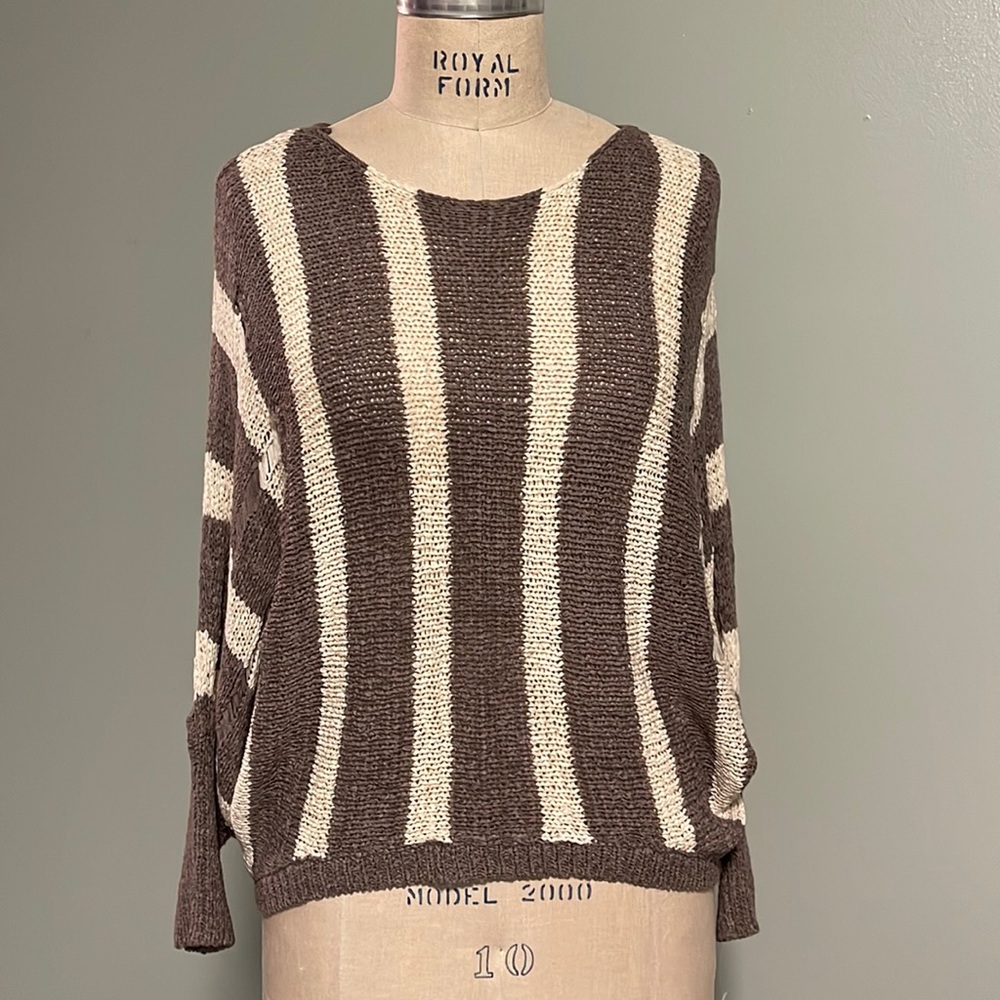 Dolman sleeve sweater
